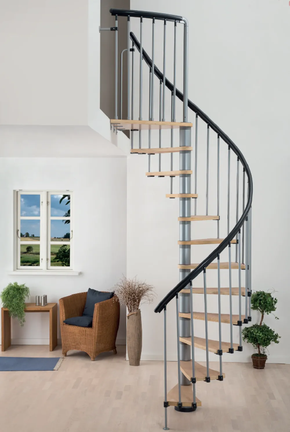 Spiral Staircase Loft Conversion